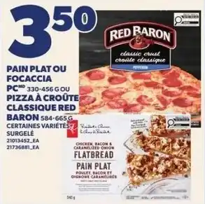 Red Baron classic crust croûte classique