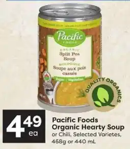Quality Foods Pacific Foods Organic Hearty Soup offer