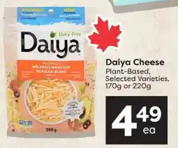 Quality Foods Daiya Cheese Plant-Based Selected Varieties offer