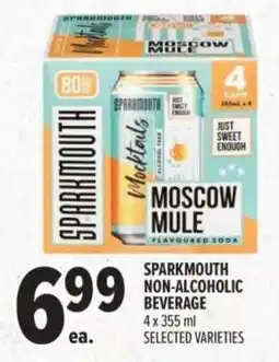 Metro Sparkmouth moscow mule flavoured soda offer