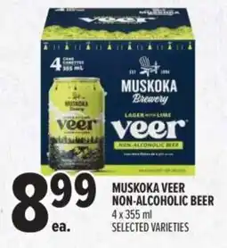 Metro Muskoka veer non-alcoholic beer offer