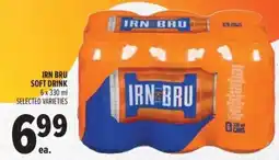 Metro Irn bru soft drink offer