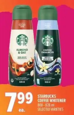 Metro starbucks coffee whitener offer