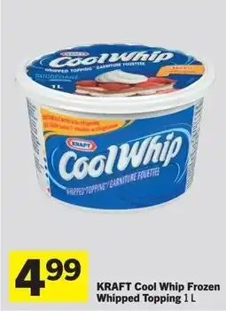 Foodland Kraft cool whip frozen whipped topping offer