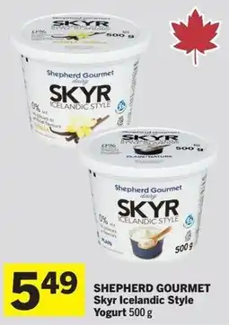 Foodland Shepherd Gourmet Skyr Icelandic Style Yogurt offer