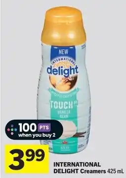 Foodland International Delight Creamers offer