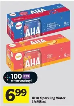 Foodland AHA Sparkling Water offer