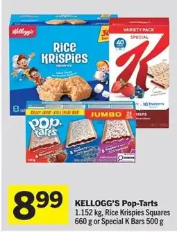 Foodland Kellogg's Pop-Tarts offer