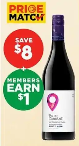 Calgary Co-op Pure Coastal Pinot Noir offer