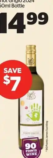 Calgary Co-op Ket's Pinot Grigio offer