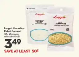 Longo's Longo's Almonds or Flaked Coconut offer