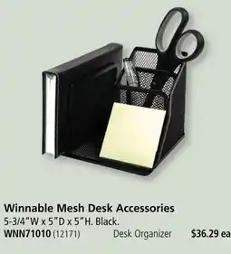 Covey Basics Winnable Mesh Desk Accessories offer