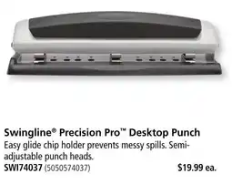 Covey Basics Swingline precision pro desktop punch offer