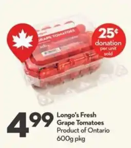 Longo's Longo's Fresh Grape Tomatoes offer