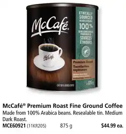 Covey Basics McCafé Premium Roast Fine Ground Coffee offer
