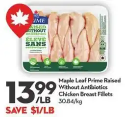 Longo's Maple Leaf Prime Chicken Breast Fillets offer