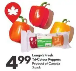 Longo's Longo's Fresh Tri-Colour Peppers offer
