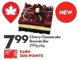 Longo's Cherry Cheesecake Brownie Bar offer