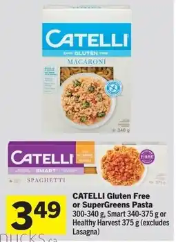 Foodland Catelli gluten free or supergreens pasta offer
