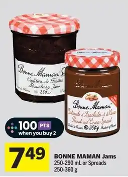 Foodland Bonne Maman Jams offer
