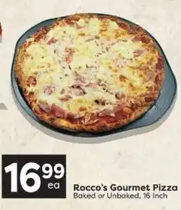 Quality Foods Rocco's Gourmet Pizza offer