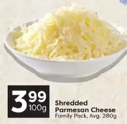 Quality Foods Shredded Parmesan Cheese offer