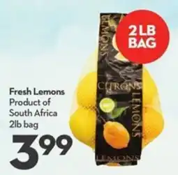 Longo's Fresh Lemons offer