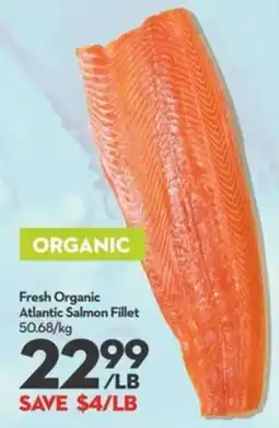 Longo's Fresh Organic Atlantic Salmon Fillet offer