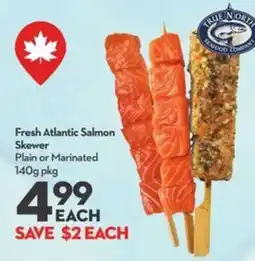 Longo's True North Fresh Atlantic Salmon Skewer offer
