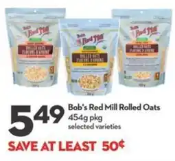 Longo's Bob's Red Mill Rolled Oats offer