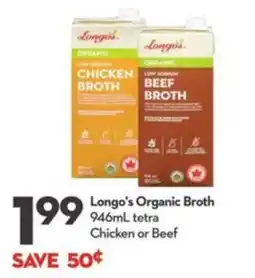 Longo's Longo's Organic Broth offer