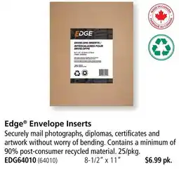 Covey Basics Edge envelope inserts offer