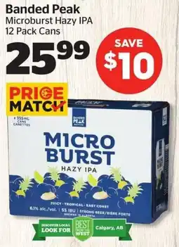 Calgary Co-op Banded Peak Microburst Hazy IPA offer