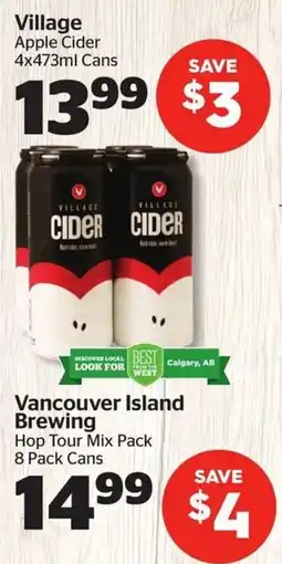 Calgary Co-op Village Apple Cider offer