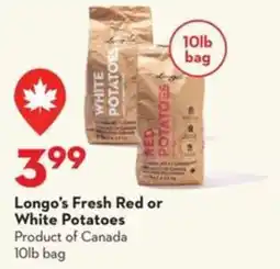 Longo's Longo's Fresh Red or White Potatoes offer
