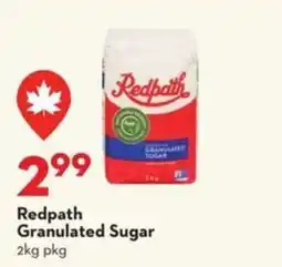 Longo's Redpath Granulated Sugar offer