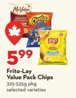 Longo's Frito-Lay Value Pack Chips offer