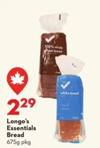 Longo's Longo's Essentials Bread offer