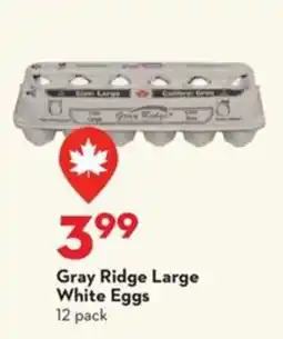 Longo's Gray Ridge Large White Eggs offer