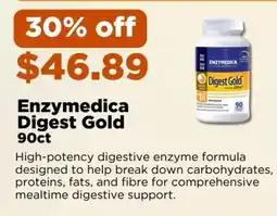 Metro Enzymedica Digest Gold offer