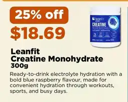 Metro Leanfit creatine monohydrate offer