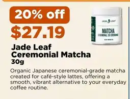 Metro Jade Leaf Ceremonial Matcha offer
