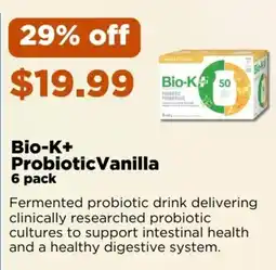 Metro Bio-K+ Probiotic Vanilla offer