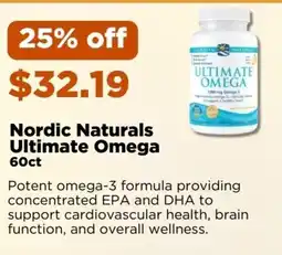Metro Nordic Naturals Ultimate Omega offer