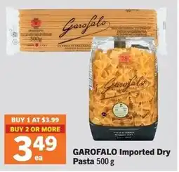 Foodland Garofalo Imported Dry Pasta offer