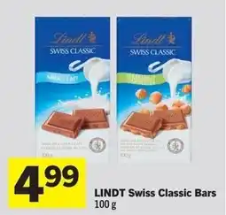 Foodland Lindt Swiss Classic Bars offer