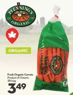 Longo's Pfenning's organic carrots offer