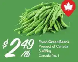 Longo's Fresh Green Beans offer