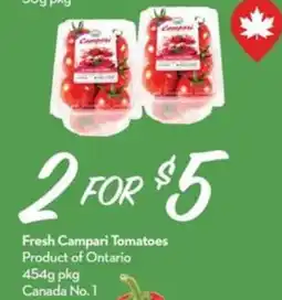 Longo's Campari tomatoes offer