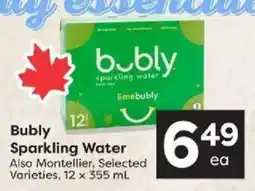 Quality Foods Bubly Sparkling Water offer